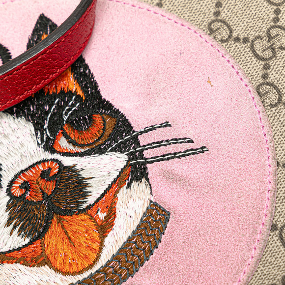 GUCCI GG Supreme Bosco Satchel - Picture 9 of 11